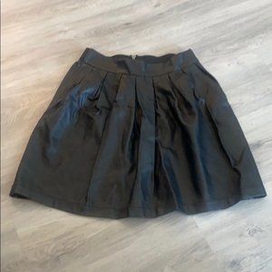 Xhilaration vegan leather skirt small